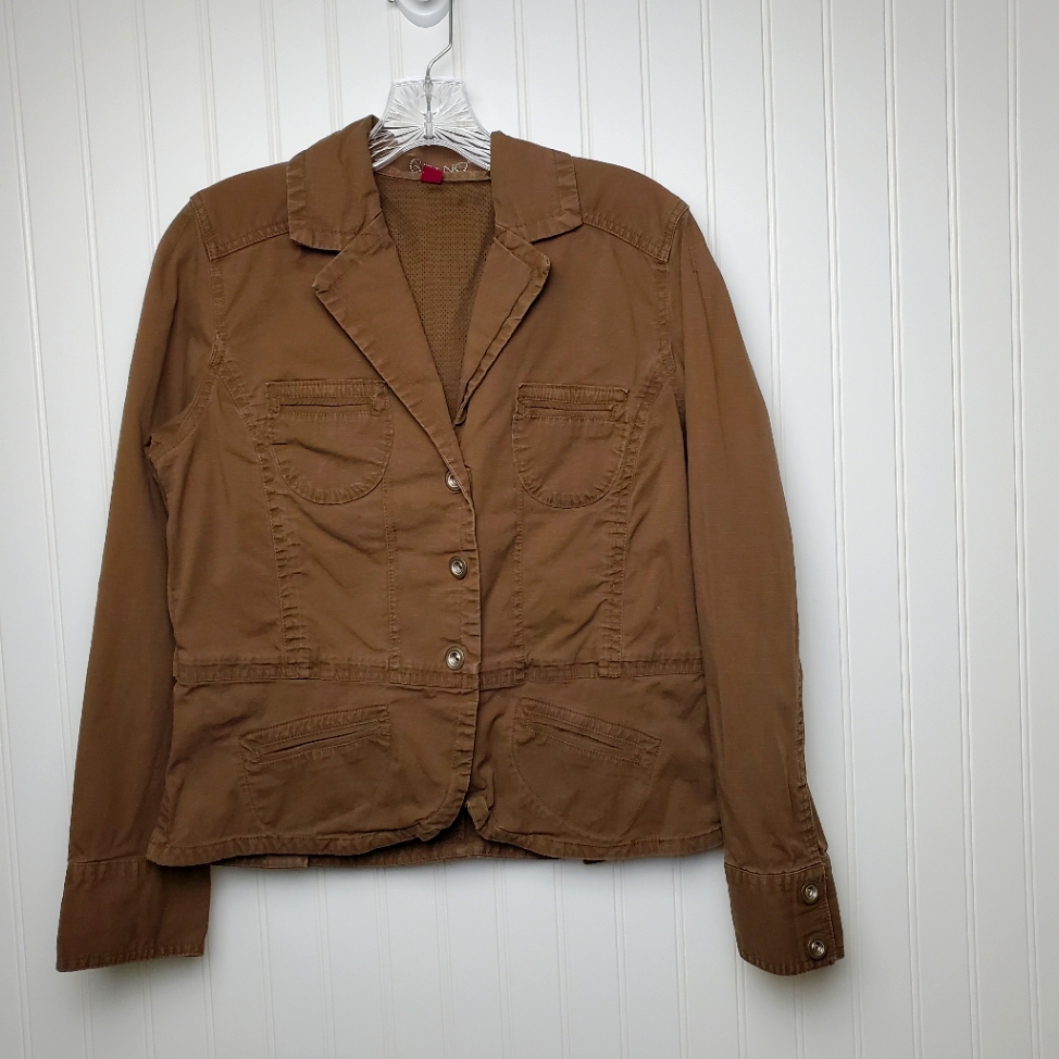 Gitano Brown Jacket Size Small